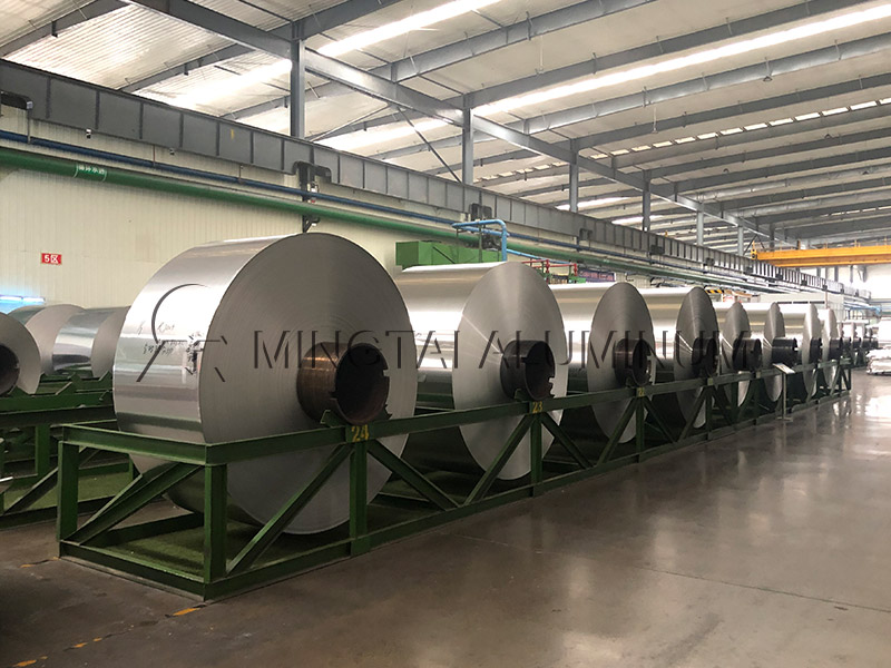 蜂窩鋁箔車(chē)間現(xiàn)場(chǎng)圖